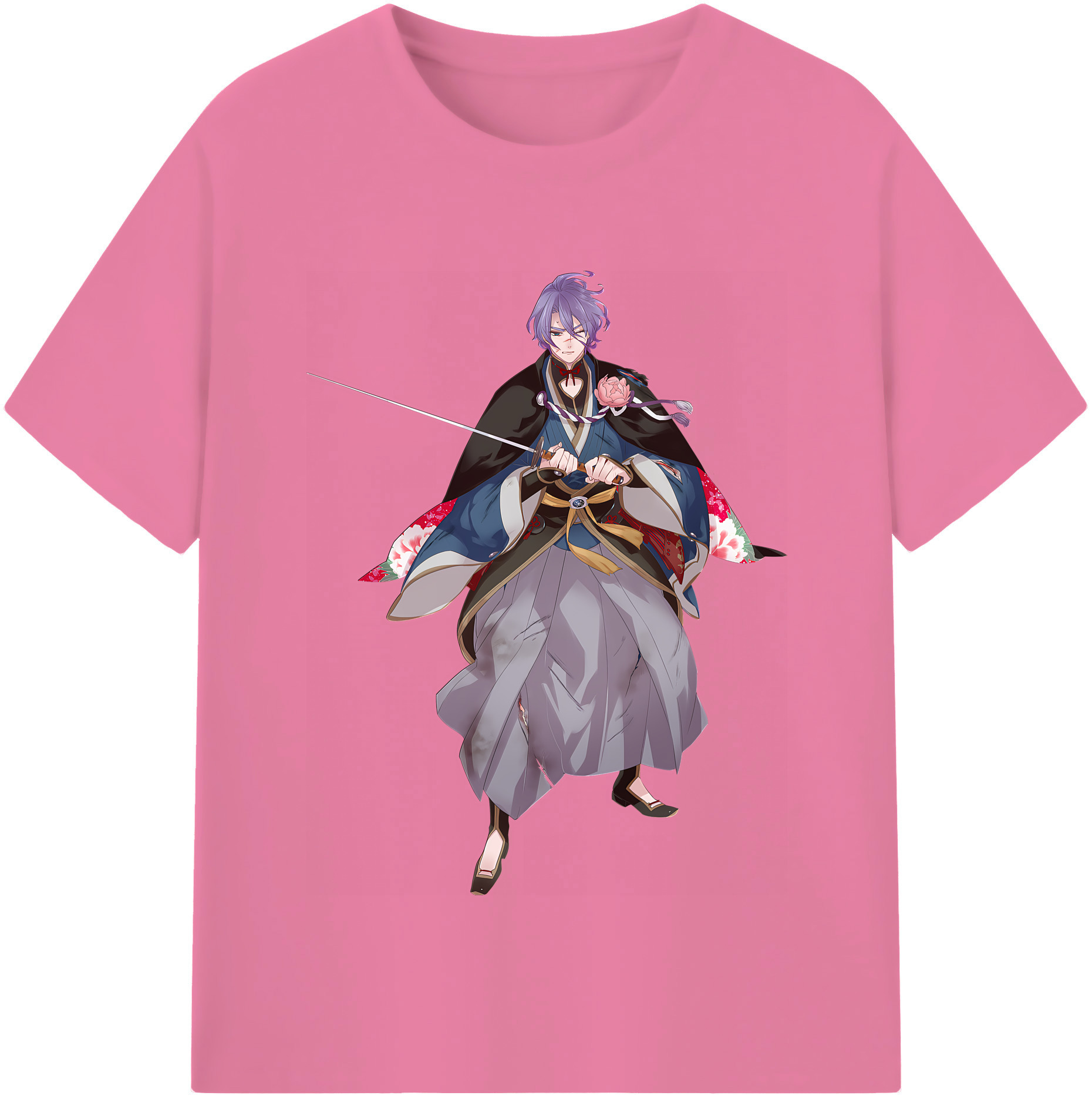（画像用） 刀剣乱舞 Touken Ranbu 綿100％半袖Tシャツ（フロントプリント）